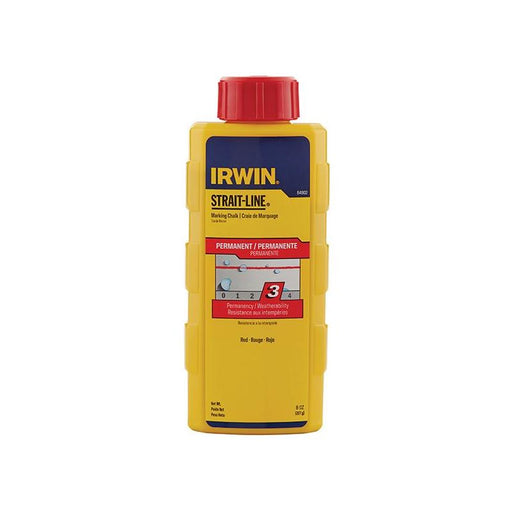 Irwin® Strait-Line® Chalk Refill Red 227g (8oz) IRWIN® STRAIT-LINE® - Town Tools