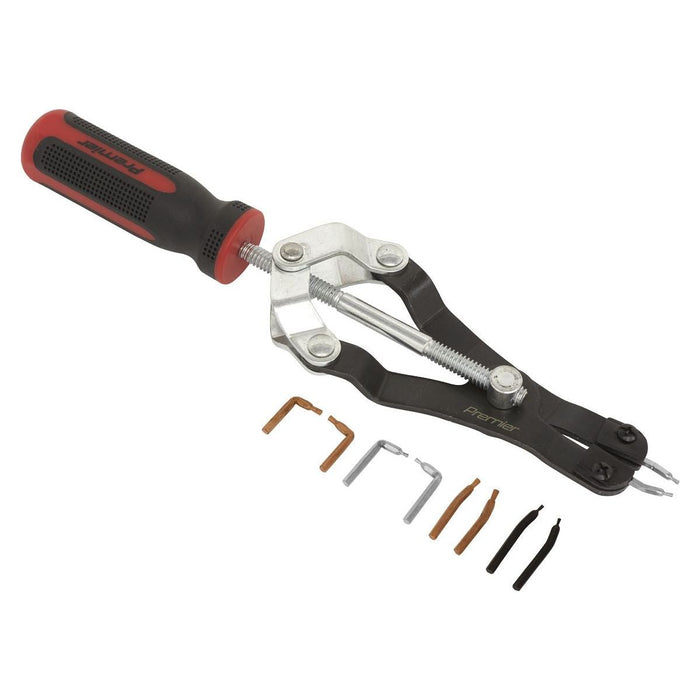 Sealey Circlip Pliers Professional Internal/External Heavy-Duty AK8451 Sealey - Town Tools 