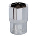 Sealey WallDrive Socket 19mm 1/2"Sq Drive Fully Polished SP1219 Sealey - Town Tools 