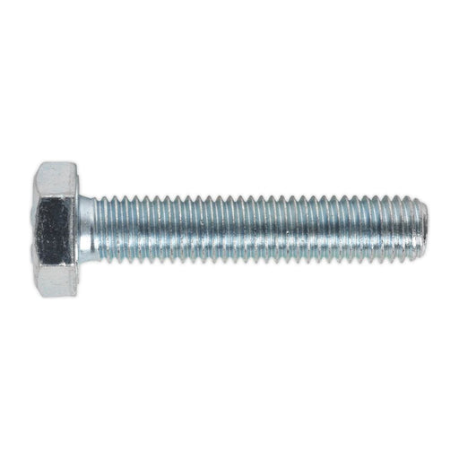 Sealey HT Setscrew M10 x 50mm 8.8 Zinc Pack of 25 SS1050 Sealey - Town Tools 