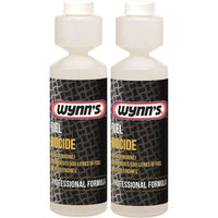 2x Wynns 10601 0.25L Fuel Biocide 250ml Petrol Diesel Additive Treats 500L Fuel