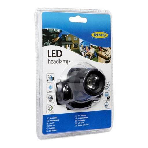 Ring RT5174 Head Torch with Long-Life LEDs, Adjustable Torch and Comfortable Ring Automotive - Town Tools 