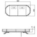 Ring Automotive RCV9819 TM LED Light Bar, 694 mm Ring Automotive - Town Tools 