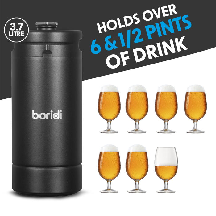 Baridi Keg 4L Capacity DH101