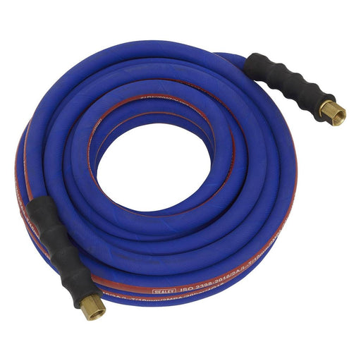 Sealey Extra-Heavy-Duty Air Hose with 1/4"BSP Unions 10m x 10mm AH10R/38 Sealey - Town Tools 