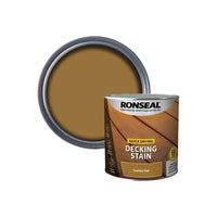 Ronseal Quick Drying Decking Stain Country Oak 2.5 litre