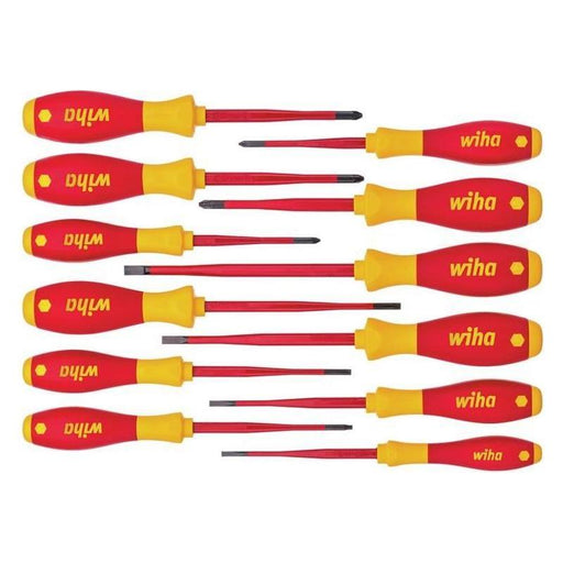 Wiha SoftFinish® electric slimFix Screwdriver Set, 12 Piece Wiha - Town Tools