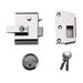 Yale Locks P2 Double Locking Nightlatch 40mm Backset DMG/PB Finish Visi Yale Locks - Town Tools