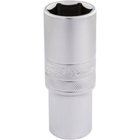 Draper 6 Point Metric Deep Socket, 1/2" Sq. Dr., 22mm 16654