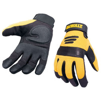 Dewalt Power Tools Synthetic Padded Leather Palm Gloves - Large