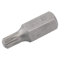 Draper M6 x 30mm Spline 10mm Insert Bit for Mechanic's Bit Sets 33340