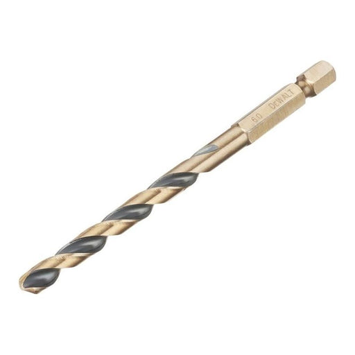Dewalt Power Tools BLACK&GOLD Hex HSS-G Drill Bit 6.0mm DeWALT Power Tools - Town Tools