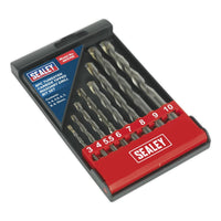 Sealey Tungsten Carbide Tipped Masonry Drill Bit Set 8pc AK5708