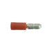 Wot-Nots Wiring Connectors - Red - Male Bullet - 4mm - Pack of 3 Pearl - Town Tools 