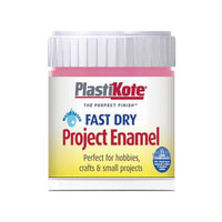 Plastikote Fast Dry Enamel Paint B14 Bottle Hot Pink 59ml
