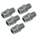 PCL PCL Reducing Union 3/8"BSPT to 1/4"BSPT - Pack of 5 AC100 PCL - Town Tools 