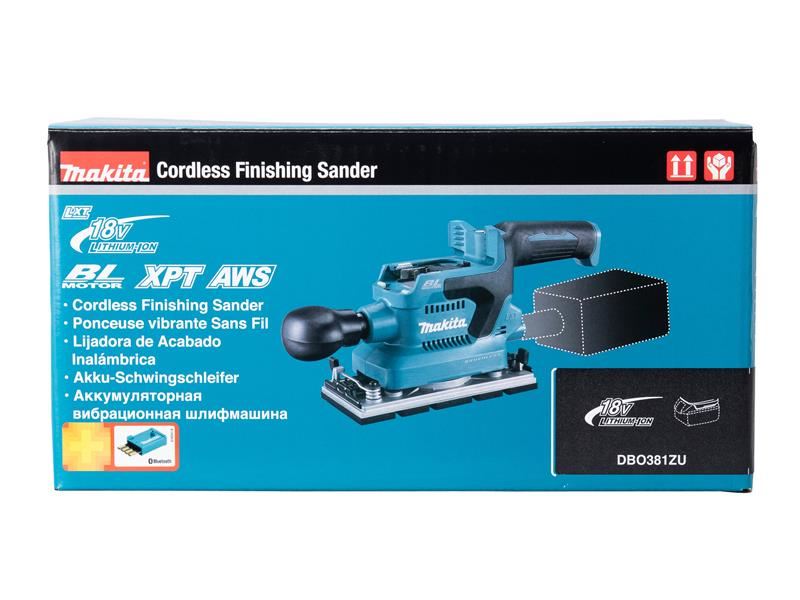 Makita DBO381ZU LXT Finishing Sander 18V Bare Unit Makita - Town Tools