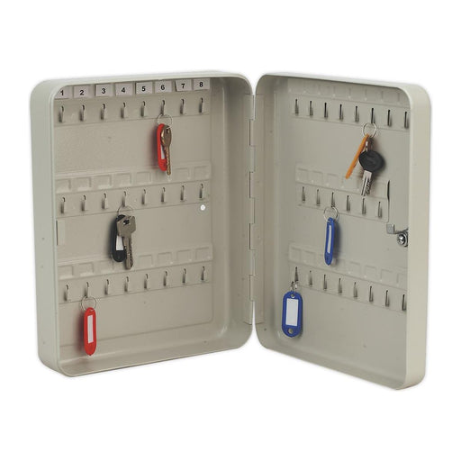 Sealey Key Cabinet with 45 Key Tags SKC45 Sealey - Town Tools 