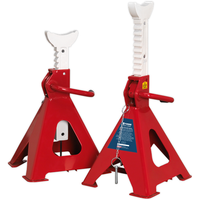 Sealey AXLe Stands (Pair) 5 Tonne Capacity per Stand Auto Rise Ratchet AAS5000