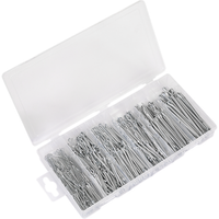Sealey Split Pin Assortment 555pc Small Sizes Metric & Imperial AB001SP
