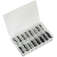Sealey Rubber O-Ring Assortment 225pc Metric AB004OR