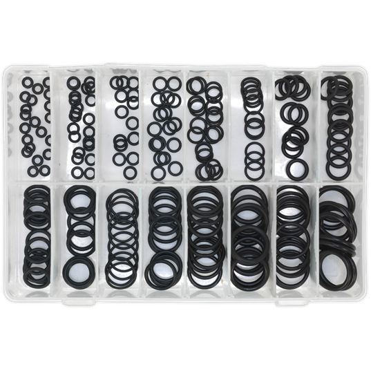 Sealey Rubber O-Ring Assortment 225pc Metric AB004OR Sealey - Town Tools 