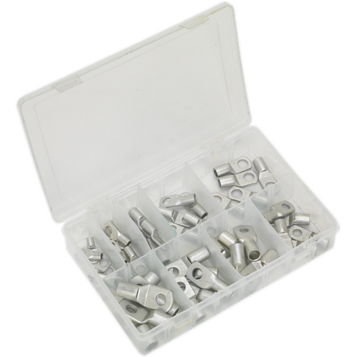 Sealey Copper Lug Terminal Assortment 52pc AB016CT Sealey - Town Tools 