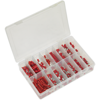 Sealey Crimp Terminal Assortment 260pc Red AB039RT