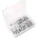 Sealey Threaded Insert (Rivet Nut) Assortment 200pc M4-M8 Splined Metric AB073TI Sealey - Town Tools 