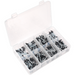 Sealey Rivet Assortment 200pc Black Anodised AB074BR Sealey - Town Tools 