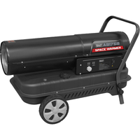 Sealey Space Warmerï Paraffin/Kerosene/Diesel Heater 175000Btu/hr with Wheels