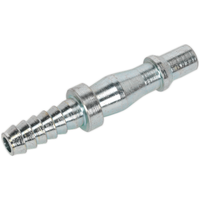 Sealey Adaptor Tailpiece 1/4" Bore Hose Pack of 5 AC06