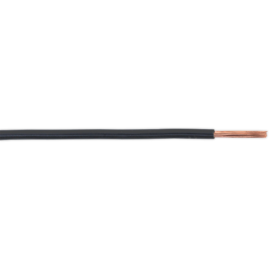 Sealey Automotive Cable Thin Wall Single 2mm 28/0.30mm 50m Black AC2830BK Sealey - Town Tools 