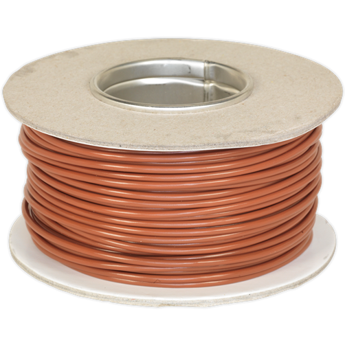 Sealey Automotive Cable Thin Wall Single 2mm 28/0.30mm 50m Brown AC2830BN Sealey - Town Tools 