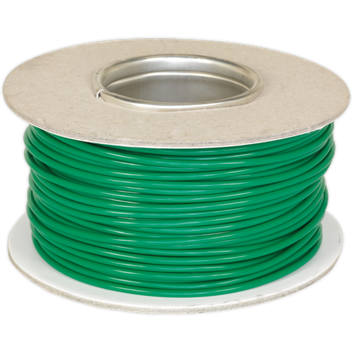 Sealey Automotive Cable Thin Wall Single 2mm 28/0.30mm 50m Green AC2830GR Sealey - Town Tools 