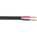 Sealey Automotive Cable Thin Wall Flat Twin 2 x 2mm 28/0.30mm 30m Black Sealey - Town Tools 