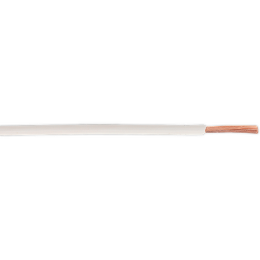 Sealey Automotive Cable Thin Wall Single 2mm 28/0.30mm 50m White AC2830WH Sealey - Town Tools 