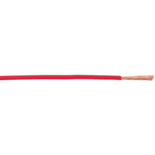 Sealey Automotive Cable Thin Wall Single 1mm 32/0.20mm 50m Red AC3220RE Sealey - Town Tools 