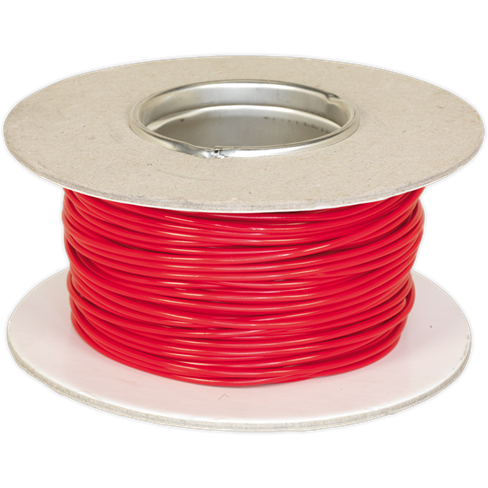 Sealey Automotive Cable Thin Wall Single 1mm 32/0.20mm 50m Red AC3220RE Sealey - Town Tools 