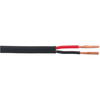 Sealey Automotive Cable Thin Wall Flat Twin 2 x 1mm 32/0.20mm 30m Black