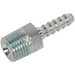 Sealey Screwed Tailpiece Male 1/4"BSPT 3/16" Hose Pack of 5 AC38 Sealey - Town Tools 