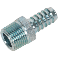 Sealey Screwed Tailpiece Male 3/8"BSPT 3/8" Hose Pack of 5 AC41
