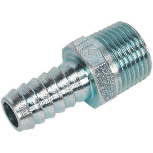 Sealey Screwed Tailpiece Male 3/8"BSPT 3/8" Hose Pack of 5 AC41 Sealey - Town Tools 