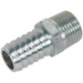 Sealey Screwed Tailpiece Male 3/8"BSPT 1/2" Hose Pack of 5 AC42 Sealey - Town Tools 