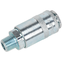 Sealey Coupling Body Male 1/4"BSPT Pack of 5 ACP01