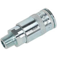 Sealey Coupling Body Male 1/4"BSPT Pack of 5 ACP16