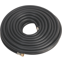 Sealey Air Hose 15m x8mm with 1/4"BSP Unions Heavy-Duty AH15RX