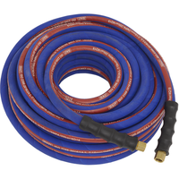 Sealey Air Hose 20m x8mm with 1/4"BSP Unions Extra Heavy-Duty AH20R