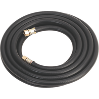 Sealey Air Hose 5m x8mm with 1/4"BSP Unions Heavy-Duty AH5RX