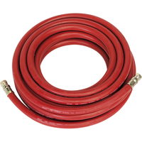 Sealey Air Hose 10m x10mm with 1/4"BSP Unions AHC1038